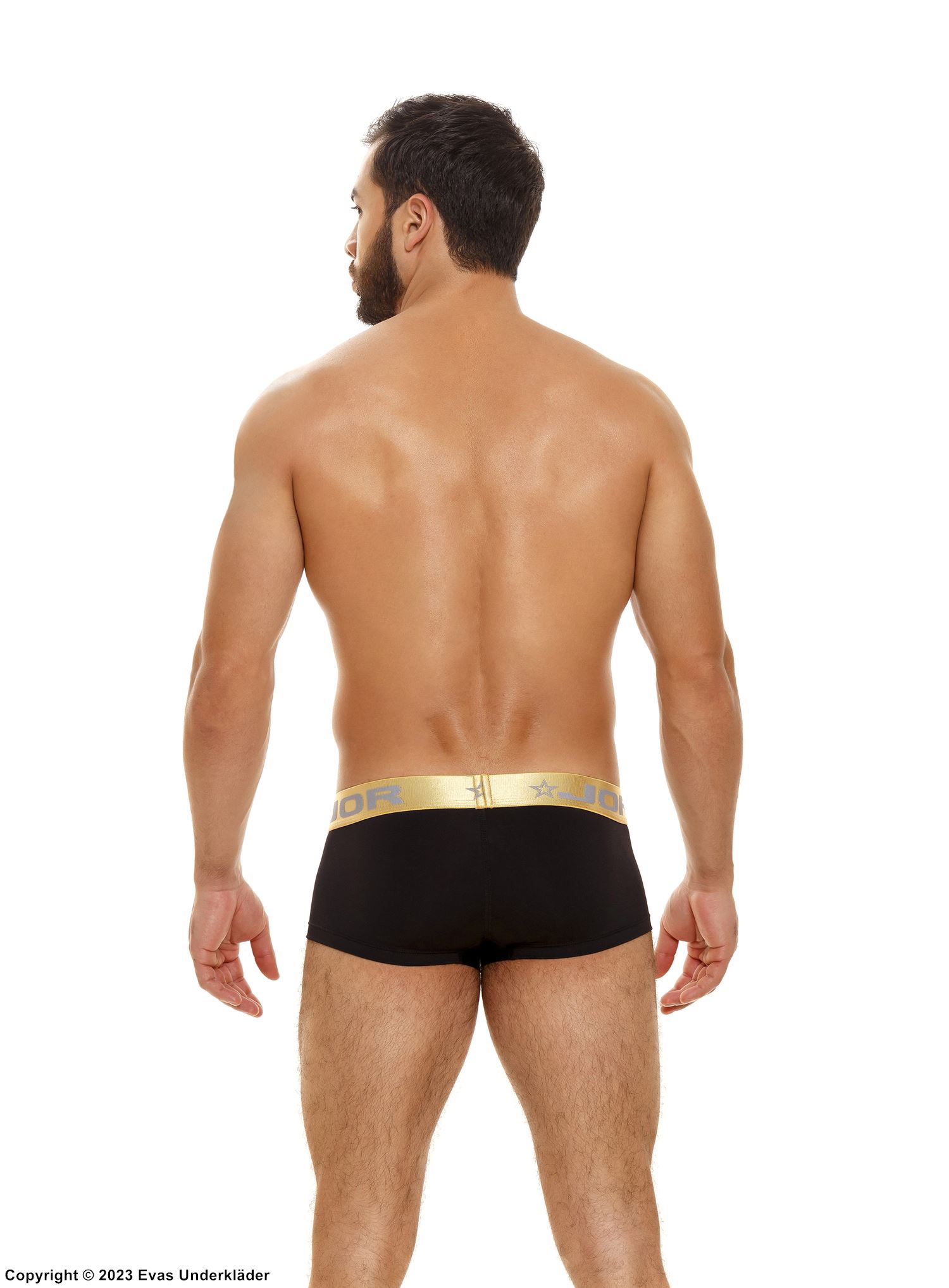 Men's boxer shorts, plain back, stars